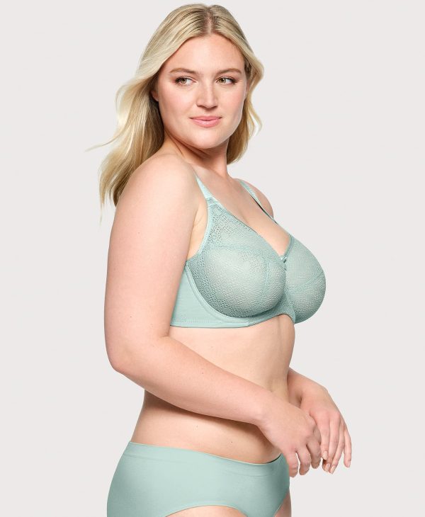 Lace Comfort WonderWire Bra Jade For Discount - Image 3