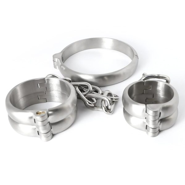 Heavy Duty restraint Set - Smooth & Secure - STEEL - Male or Female Sizes For Sale - Image 3